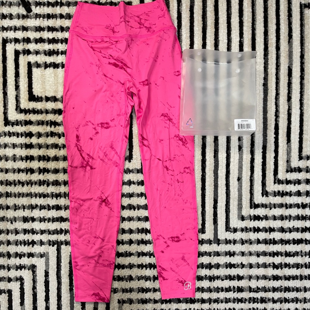 Bombshell Sportswear Pink Marble Leggings